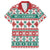 Mele Kalikimaka Hawaii Christmas Family Matching Off The Shoulder Long Sleeve Dress and Hawaiian Shirt Hawaiian Quilt Pattern Style - Polynesian Pride