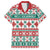 Mele Kalikimaka Hawaii Christmas Family Matching Off Shoulder Short Dress and Hawaiian Shirt Hawaiian Quilt Pattern Style - Polynesian Pride