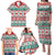 Mele Kalikimaka Hawaii Christmas Family Matching Puletasi and Hawaiian Shirt Hawaiian Quilt Pattern Style - Polynesian Pride