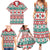 Mele Kalikimaka Hawaii Christmas Family Matching Summer Maxi Dress and Hawaiian Shirt Hawaiian Quilt Pattern Style - Polynesian Pride