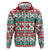 Mele Kalikimaka Hawaii Christmas Hoodie Hawaiian Quilt Pattern Style - Polynesian Pride