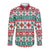 Mele Kalikimaka Hawaii Christmas Long Sleeve Button Shirt Hawaiian Quilt Pattern Style - Polynesian Pride