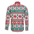 Mele Kalikimaka Hawaii Christmas Long Sleeve Button Shirt Hawaiian Quilt Pattern Style - Polynesian Pride