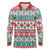 Mele Kalikimaka Hawaii Christmas Long Sleeve Polo Shirt Hawaiian Quilt Pattern Style - Polynesian Pride