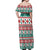 Mele Kalikimaka Hawaii Christmas Off Shoulder Maxi Dress Hawaiian Quilt Pattern Style - Polynesian Pride