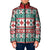Mele Kalikimaka Hawaii Christmas Padded Jacket Hawaiian Quilt Pattern Style - Polynesian Pride