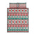 Mele Kalikimaka Hawaii Christmas Quilt Bed Set Hawaiian Quilt Pattern Style - Polynesian Pride
