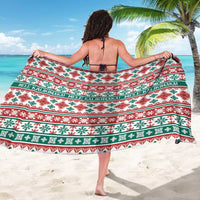 Mele Kalikimaka Hawaii Christmas Sarong Hawaiian Quilt Pattern Style - Polynesian Pride