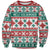 Mele Kalikimaka Hawaii Christmas Sweatshirt Hawaiian Quilt Pattern Style - Polynesian Pride
