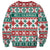 Mele Kalikimaka Hawaii Christmas Sweatshirt Hawaiian Quilt Pattern Style - Polynesian Pride