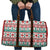 Mele Kalikimaka Hawaii Christmas Travel Bag Hawaiian Quilt Pattern Style - Polynesian Pride