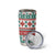 Mele Kalikimaka Hawaii Christmas Tumbler Cup Hawaiian Quilt Pattern Style - Polynesian Pride