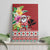 Santa Surf Mele Kalikimaka Personalized Canvas Wall Art Aloha Tropical Christmas Vibes - Polynesian Pride