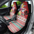 Santa Surf Mele Kalikimaka Personalized Car Seat Cover Aloha Tropical Christmas Vibes - Polynesian Pride