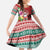Santa Surf Mele Kalikimaka Personalized Family Matching Long Sleeve Bodycon Dress and Hawaiian Shirt Aloha Tropical Christmas Vibes - Polynesian Pride