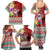 Santa Surf Mele Kalikimaka Personalized Family Matching Summer Maxi Dress and Hawaiian Shirt Aloha Tropical Christmas Vibes - Polynesian Pride
