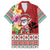 Santa Surf Mele Kalikimaka Personalized Family Matching Tank Maxi Dress and Hawaiian Shirt Aloha Tropical Christmas Vibes - Polynesian Pride