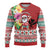 Santa Surf Mele Kalikimaka Personalized Ugly Christmas Sweater Aloha Tropical Christmas Vibes - Polynesian Pride