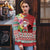 Santa Surf Mele Kalikimaka Personalized Ugly Christmas Sweater Aloha Tropical Christmas Vibes - Polynesian Pride