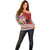 Santa Surf Mele Kalikimaka Personalized Off Shoulder Sweater Aloha Tropical Christmas Vibes - Polynesian Pride