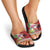 Santa Surf Mele Kalikimaka Personalized Slide Sandals Aloha Tropical Christmas Vibes - Polynesian Pride