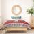 Shaka Sign Skull Mele Kalikimaka Personalized Bedding Set Hawaiian Quilt Pattern - Polynesian Pride