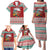 Shaka Sign Skull Mele Kalikimaka Personalized Family Matching Puletasi and Hawaiian Shirt Hawaiian Quilt Pattern - Polynesian Pride