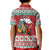 Shaka Sign Skull Mele Kalikimaka Personalized Kid Polo Shirt Hawaiian Quilt Pattern - Polynesian Pride