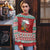 Shaka Sign Skull Mele Kalikimaka Personalized Ugly Christmas Sweater Hawaiian Quilt Pattern - Polynesian Pride