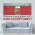 Shaka Sign Skull Mele Kalikimaka Personalized Tapestry Hawaiian Quilt Pattern - Polynesian Pride