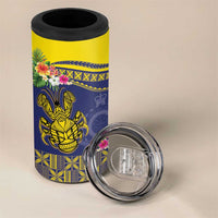 Niue Coconut Crab 4 in 1 Can Cooler Tumbler Rock of Polynesia