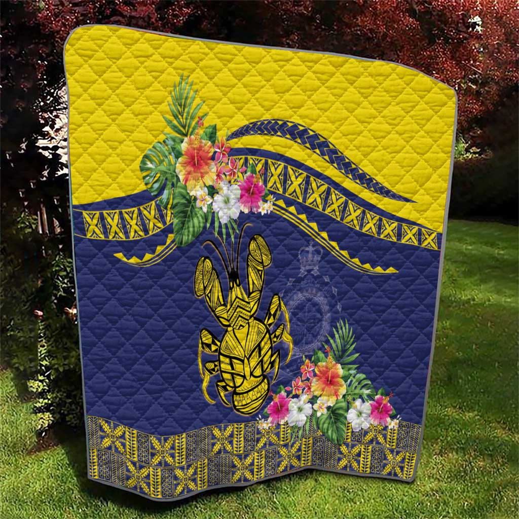 Niue Coconut Crab Quilt Rock of Polynesia