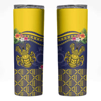Niue Coconut Crab Skinny Tumbler Rock of Polynesia LT9 Gold - Polynesian Pride