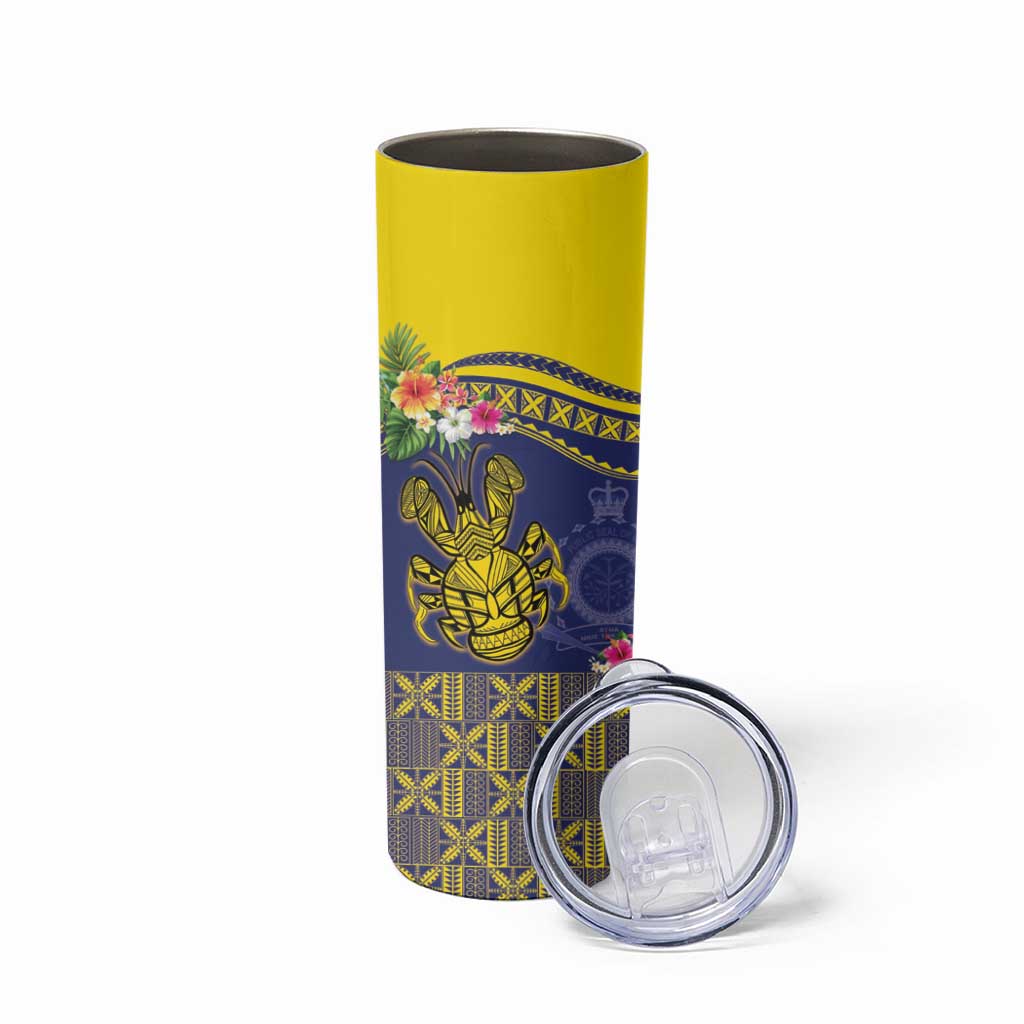 Niue Coconut Crab Skinny Tumbler Rock of Polynesia LT9 - Polynesian Pride