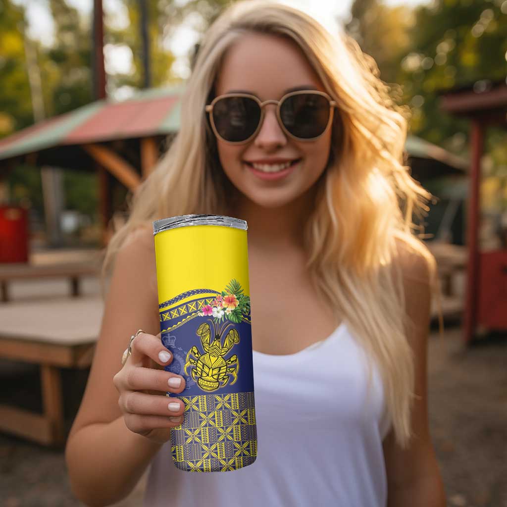 Niue Coconut Crab Skinny Tumbler Rock of Polynesia LT9 - Polynesian Pride