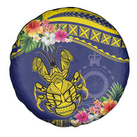 Niue Coconut Crab Spare Tire Cover Rock of Polynesia