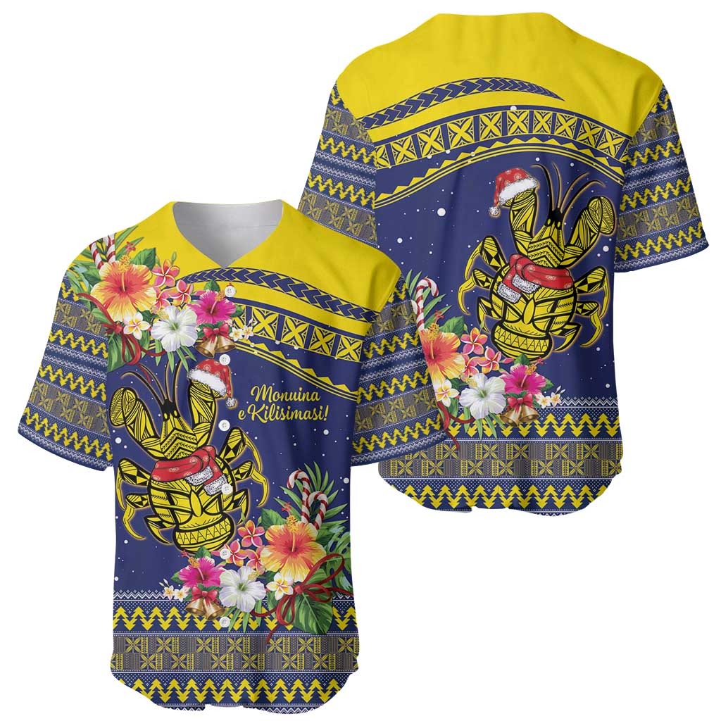 Monuina e Kilisimasi Niue Christmas Baseball Jersey Niuean Tribal Pattern LT9 - Polynesian Pride