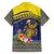 Monuina e Kilisimasi Niue Christmas Family Matching Short Sleeve Bodycon Dress and Hawaiian Shirt Niuean Tribal Pattern
