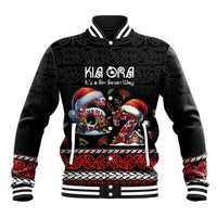 Aotearoa Six Seven Personalized Baseball Jacket New Zealand Funny Christmas - Polynesian Pride