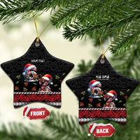 Aotearoa Six Seven Personalized Ceramic Ornament New Zealand Funny Christmas - Polynesian Pride