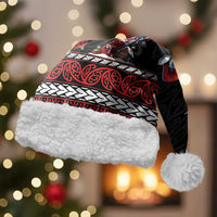 Aotearoa Six Seven Personalized Christmas Santa Hat New Zealand Funny Christmas - Polynesian Pride