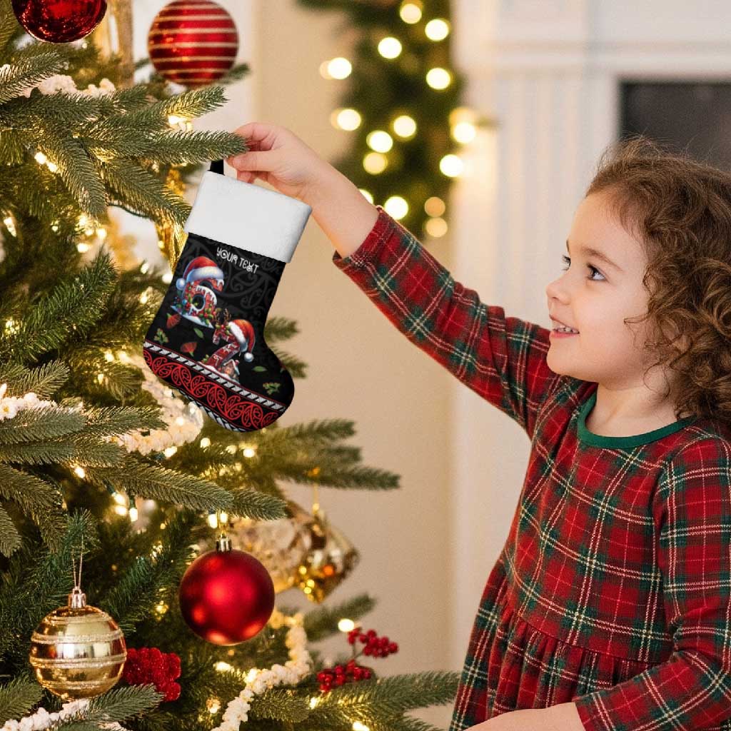 Aotearoa Six Seven Personalized Christmas Stocking New Zealand Funny Christmas - Polynesian Pride