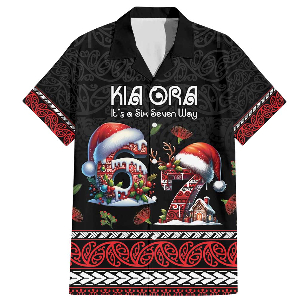 Aotearoa Six Seven Personalized Hawaiian Shirt New Zealand Funny Christmas - Polynesian Pride