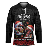 Aotearoa Six Seven Personalized Hockey Jersey New Zealand Funny Christmas - Polynesian Pride