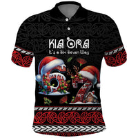 Aotearoa Six Seven Personalized Polo Shirt New Zealand Funny Christmas - Polynesian Pride