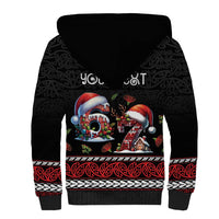 Aotearoa Six Seven Personalized Sherpa Hoodie New Zealand Funny Christmas - Polynesian Pride