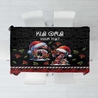 Aotearoa Six Seven Personalized Tablecloth New Zealand Funny Christmas - Polynesian Pride