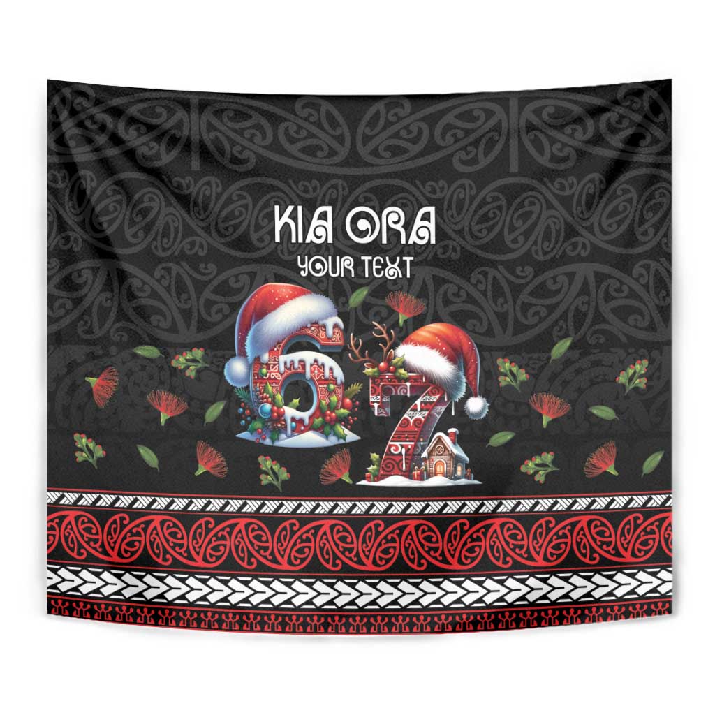 Aotearoa Six Seven Personalized Tapestry New Zealand Funny Christmas - Polynesian Pride