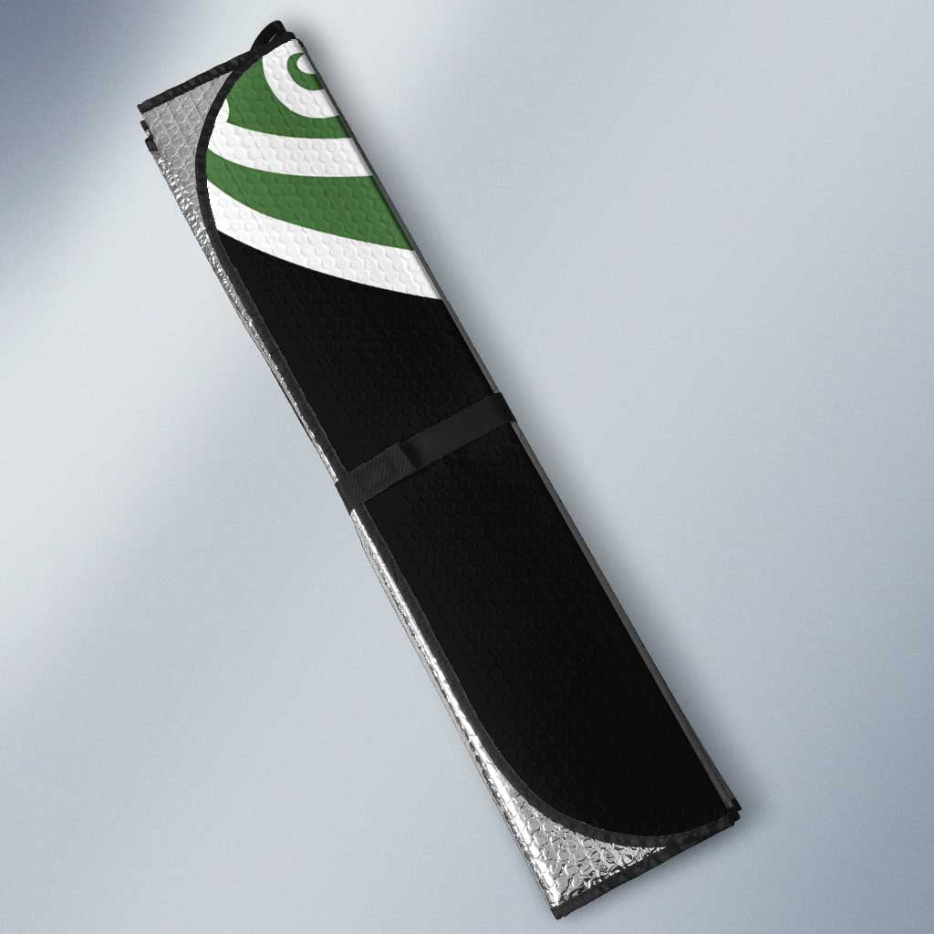 Green Fern New Zealand Kowhai Ngutukak Auto Sun Shade - Polynesian Pride