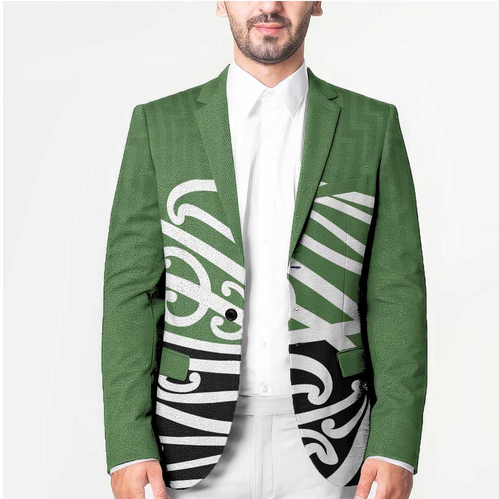 Green Fern New Zealand Kowhai Ngutukak Blazer - Polynesian Pride